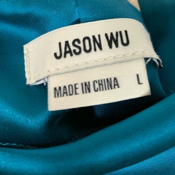 Jason Wu Satin Slip Dress Size Large - Picture 11 of 12